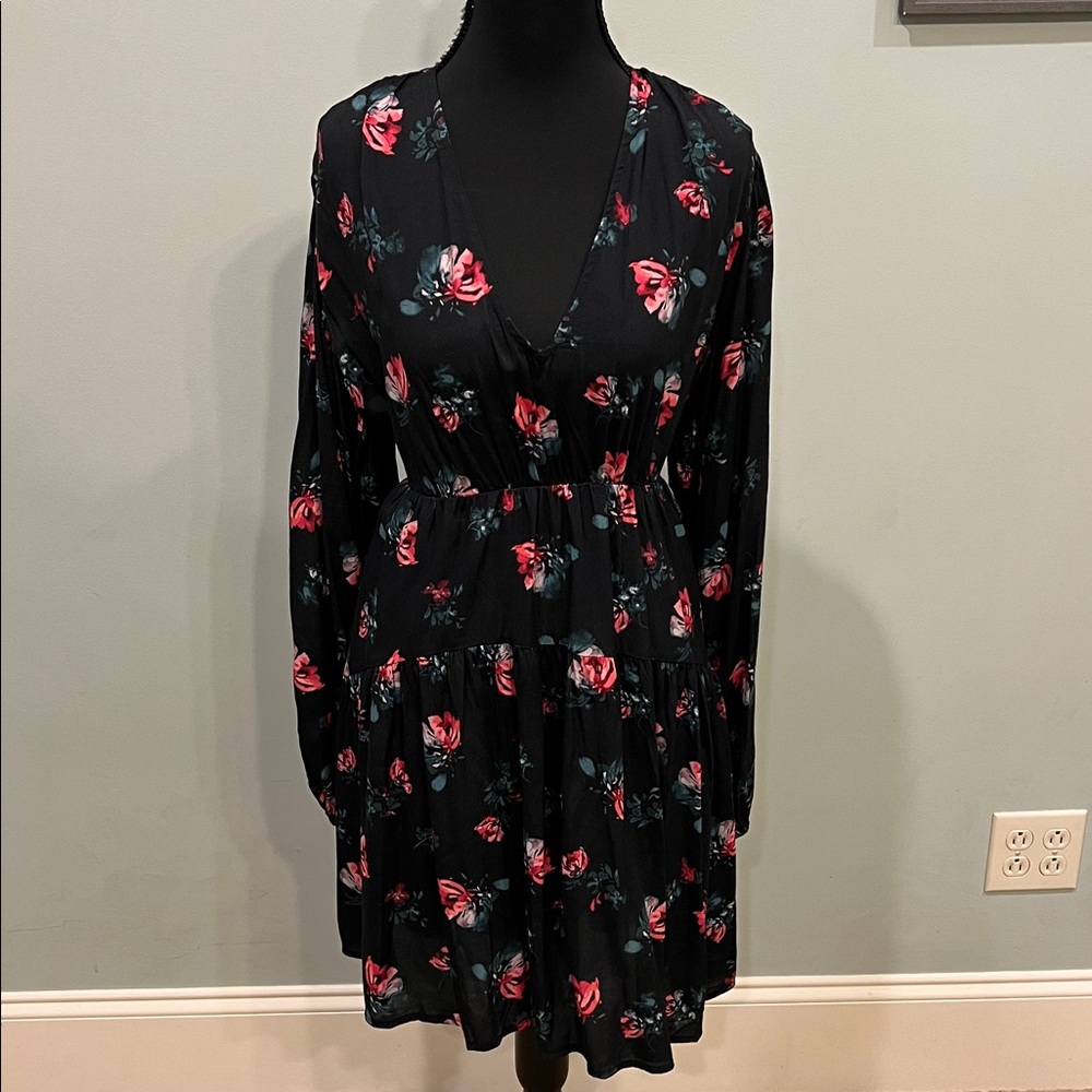 Floral Long Sleeve Dress